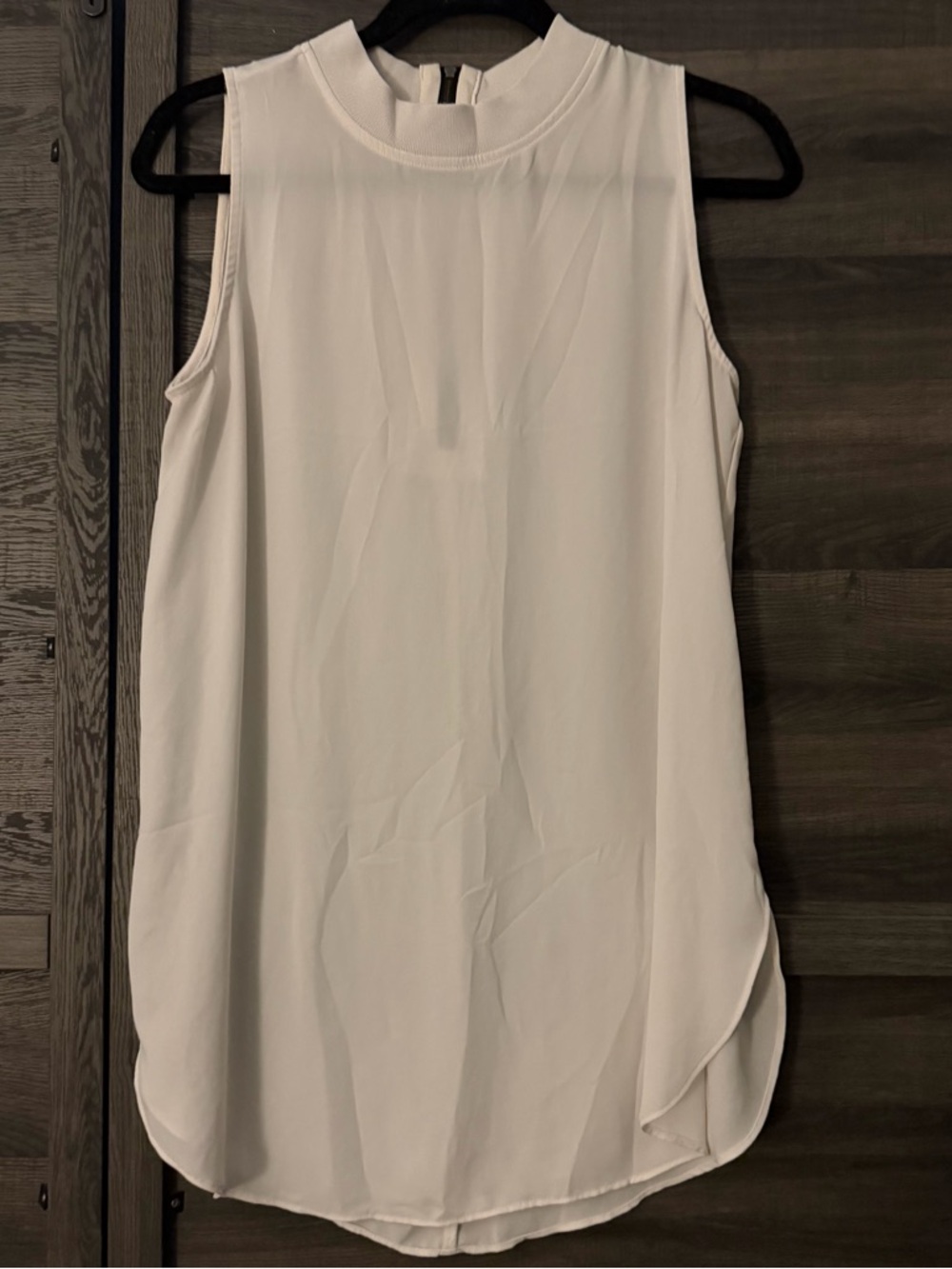 LOFT Cream Ribbed Knit Sweater